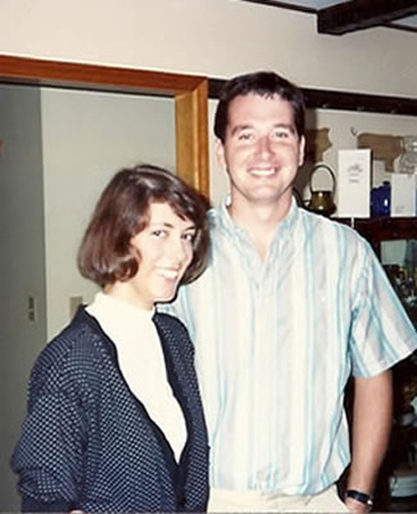 David Parker and Angie Josche before the shooting.