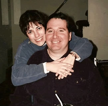 David Parker and Angie Josche after the shooting