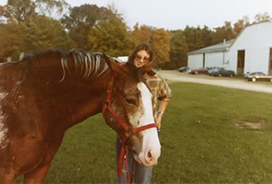 Patricia Shannon and Oakie