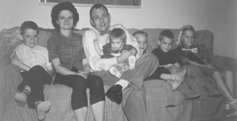 David Graham and his family
