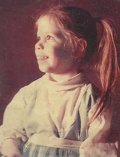 Lorraine Pacifico childhood picture 
